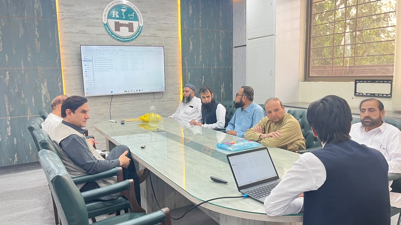 Visit of Directorate of Drugs Control Officers to Khyber Pakhtunkhwa Pharmacy Council